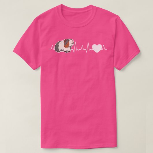 Guinea Pig Heartbeat Premium 2179  T-Shirt (Design vorne)