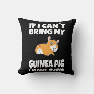Guinea pig If i cant Kissen