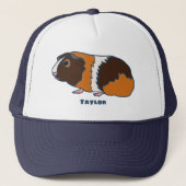 Guinea Pig Illustration Personalisiert Truckerkappe (Vorderseite)