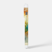 Guinea Pig in a Serene Meadow 160724AREF260 - Wate iPhone Hülle (Linke Seite)