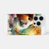 Guinea Pig in a Serene Meadow 160724AREF260 - Wate iPhone Hülle (Rückseite (Horizontal))