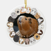 Guinea Pig individuell einstellbar Keramik Ornament (Vorne)