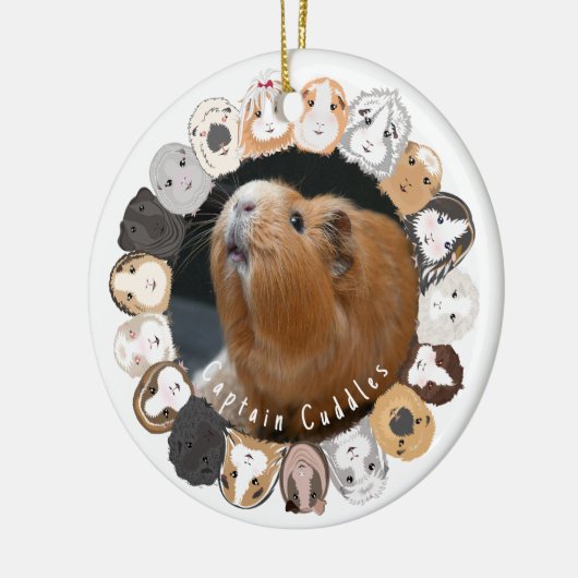 Guinea Pig individuell einstellbar Keramik Ornament (Links)