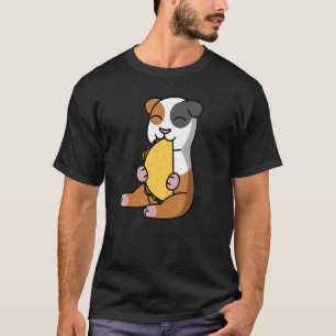 Guinea Pig isst einen Taco-Haustier T-Shirt