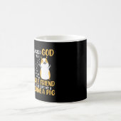 Guinea Pig ist ein echter Freund Kaffeetasse (VorderseiteRechts)