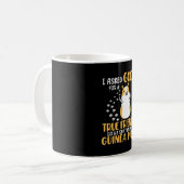 Guinea Pig ist ein echter Freund Kaffeetasse (Vorderseite Links)