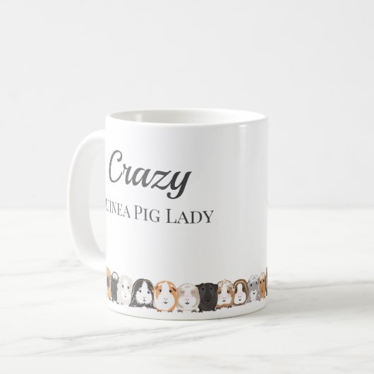 Guinea Pig Kaffeetasse (Vorderseite Links)