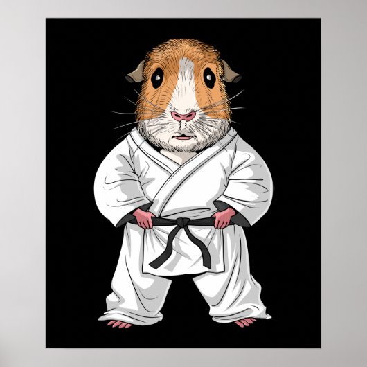Guinea Pig Karate Poster (Vorne)