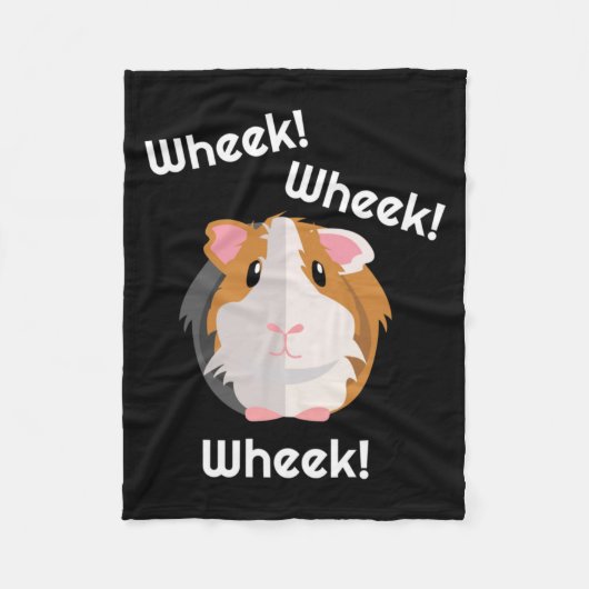 Guinea Pig Liebe Fleecedecke (Vorderseite)
