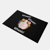 Guinea Pig Liebe Fußmatte (Schrägansicht)