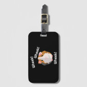 Guinea Pig Liebe Gepäckanhänger (Vorderseite Vertikal)