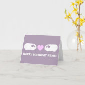 Guinea Pig Liebe Karte (Gelbe Blume)