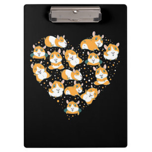 Guinea Pig Liebe Klemmbrett