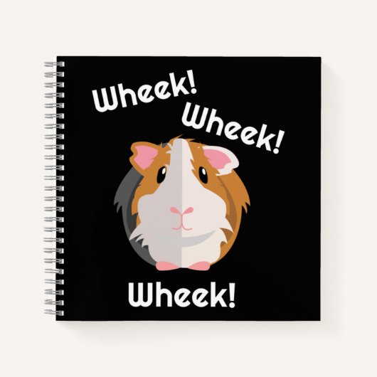 Guinea Pig Liebe Notizblock (Vorderseite)