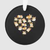 Guinea Pig Liebe Ornament (Vorderseite)