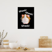 Guinea Pig Liebe Poster (Küche)