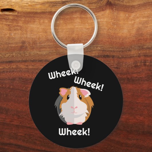 Guinea Pig Liebe Schlüsselanhänger (Vorderseite)