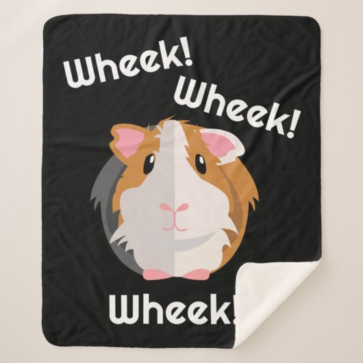 Guinea Pig Liebe Sherpadecke (Vorderseite)