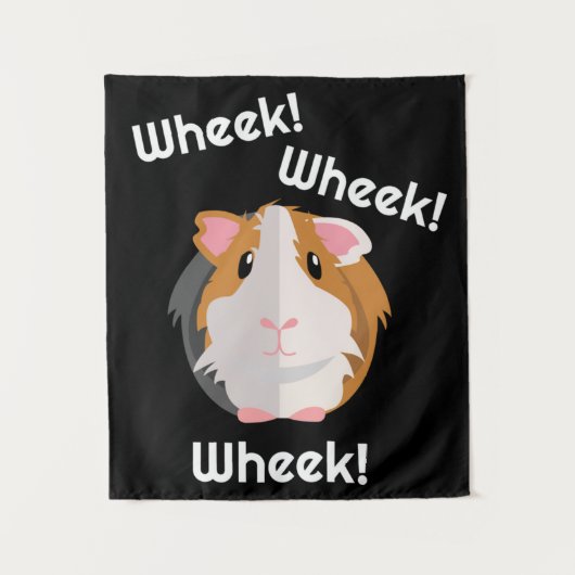Guinea Pig Liebe Wandteppich (Vorderseite)