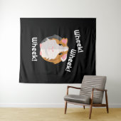 Guinea Pig Liebe Wandteppich (Beispiel (Horizontal))