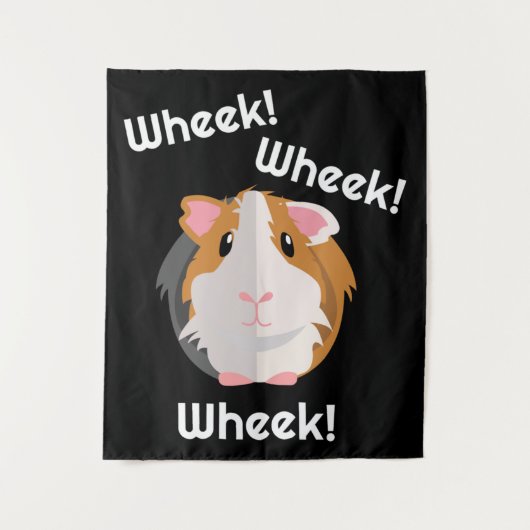 Guinea Pig Liebe Wandteppich (Vorderseite)