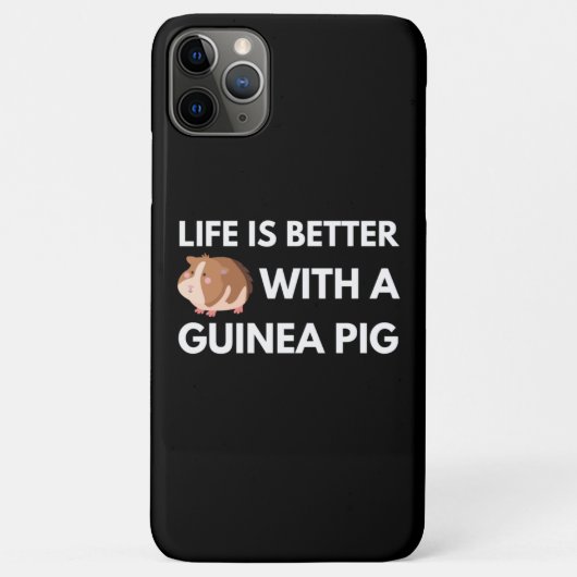 Guinea Pig Lover Case-Mate iPhone Hülle (Rückseite)