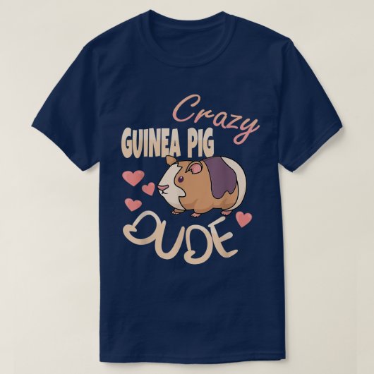 Guinea Pig Lover Furry Potato  T-Shirt (Design vorne)
