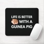 Guinea Pig Lover Mousepad (Mit Mouse)