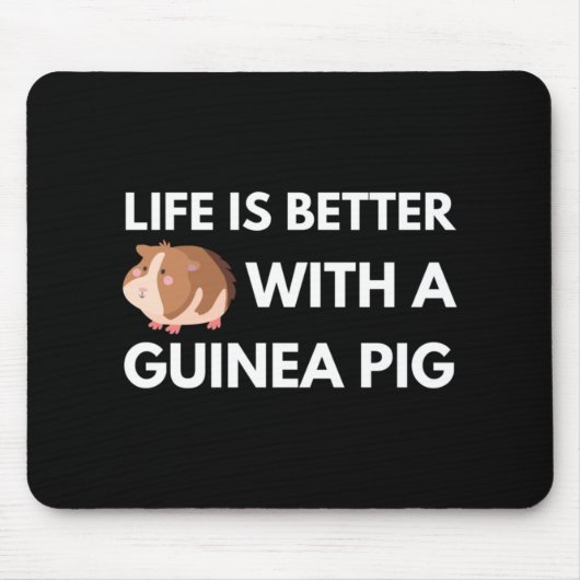 Guinea Pig Lover Mousepad (Vorne)
