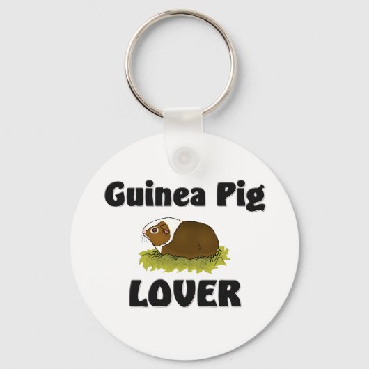 Guinea Pig Lover Schlüsselanhänger (Vorderseite)