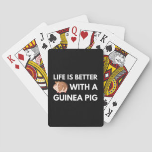 Guinea Pig Lover Spielkarten