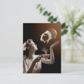Guinea Pig Magick Postkarte (Stehend Vorderseite)