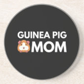 Guinea Pig Mama Getränkeuntersetzer (Vorne)