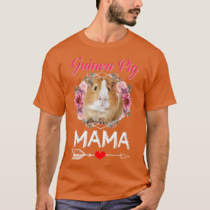 Guinea Pig Mama Kostüm Kleidung Niedliche Guinea P T-Shirt