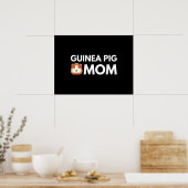 Guinea Pig Mama Poster (Küche)