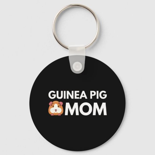 Guinea Pig Mama Schlüsselanhänger (Vorderseite)