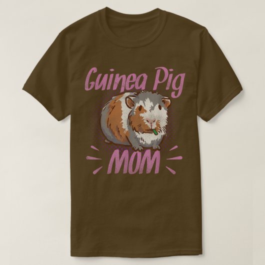 Guinea Pig Mama T-Shirt (Design vorne)