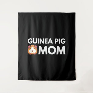 Guinea Pig Mama Wandteppich