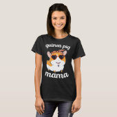 Guinea Pig Mama Women Mothers Day Guinea Pig Mom M T-Shirt (Vorne ganz)