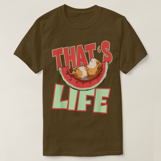 Guinea Pig Melon Melon Swing T-Shirt (Design vorne)
