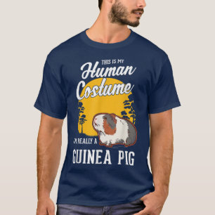 Guinea Pig menschliche Kostüme Halloween Guinea Pi T-Shirt