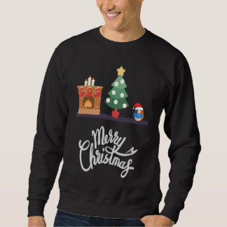 Guinea Pig Merchandise Merry Christmas for Girls Sweatshirt