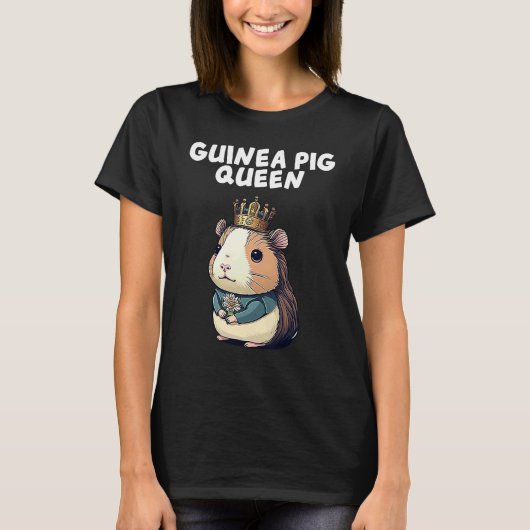 Guinea Pig Mom Dad Piggy Chew Cage 1 T-Shirt (Vorderseite)