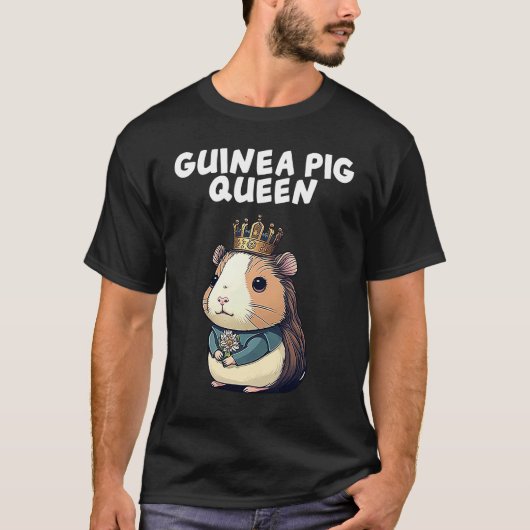Guinea Pig Mom Dad Piggy Chew Cage 1 T-Shirt (Vorderseite)