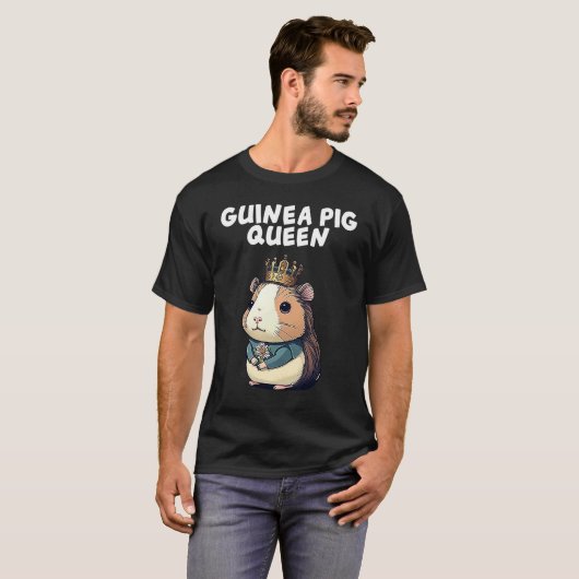 Guinea Pig Mom Dad Piggy Chew Cage 1 T-Shirt (Vorne ganz)