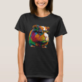 Guinea Pig Mom Dad Piggy Chew Cage 2 T-Shirt (Vorderseite)