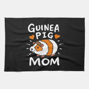 Guinea Pig Mom Funny Mother Cute Pet Geschirrtuch