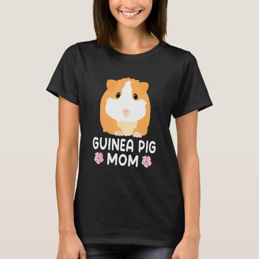 Guinea Pig Mom Guinea Pig   Mama Mother T-Shirt (Vorderseite)