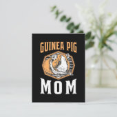 Guinea Pig Mommy Dankeskarte (Stehend Vorderseite)
