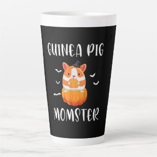 Guinea Pig Momster Pumpkin Monster Funny Halloween Milchtasse